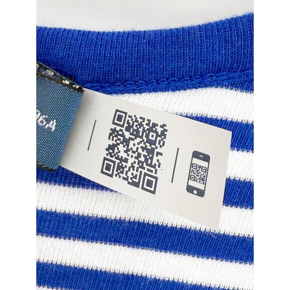 Polo Ralph Lauren Striped Scoopneck Dress Sz L - Picture 7 of 12